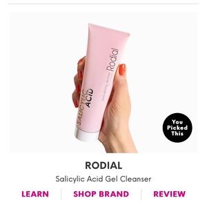 Rodial Salicylic Acid Gel Cleanser
